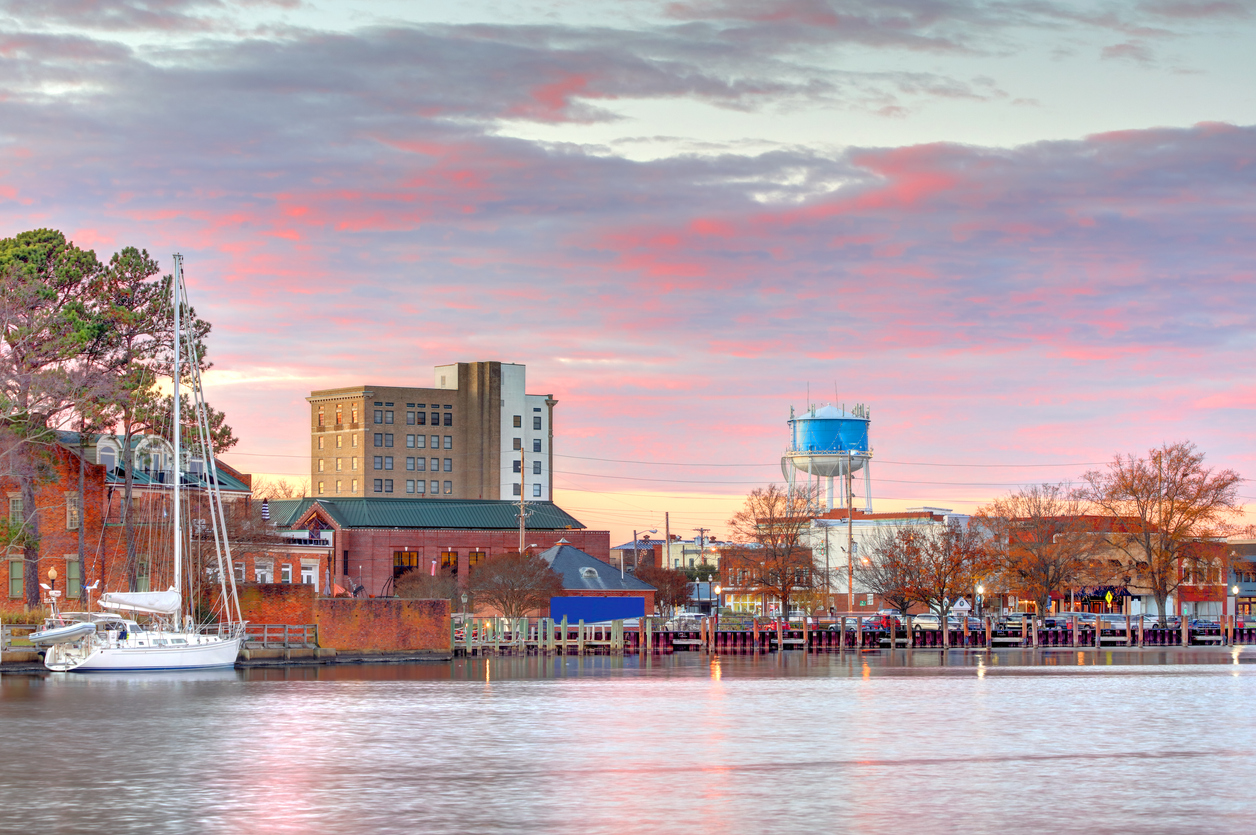 Panoramic Image of Elizabeth City, NC